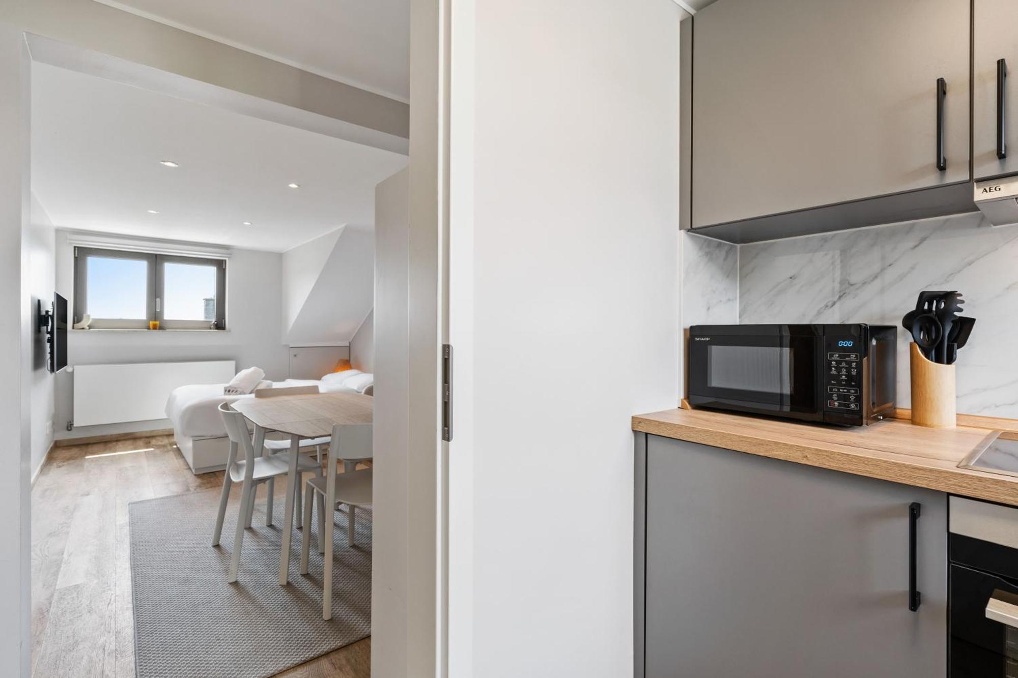 Modern Limpertsberg Studio Near City Center Luxemburg Exterior foto